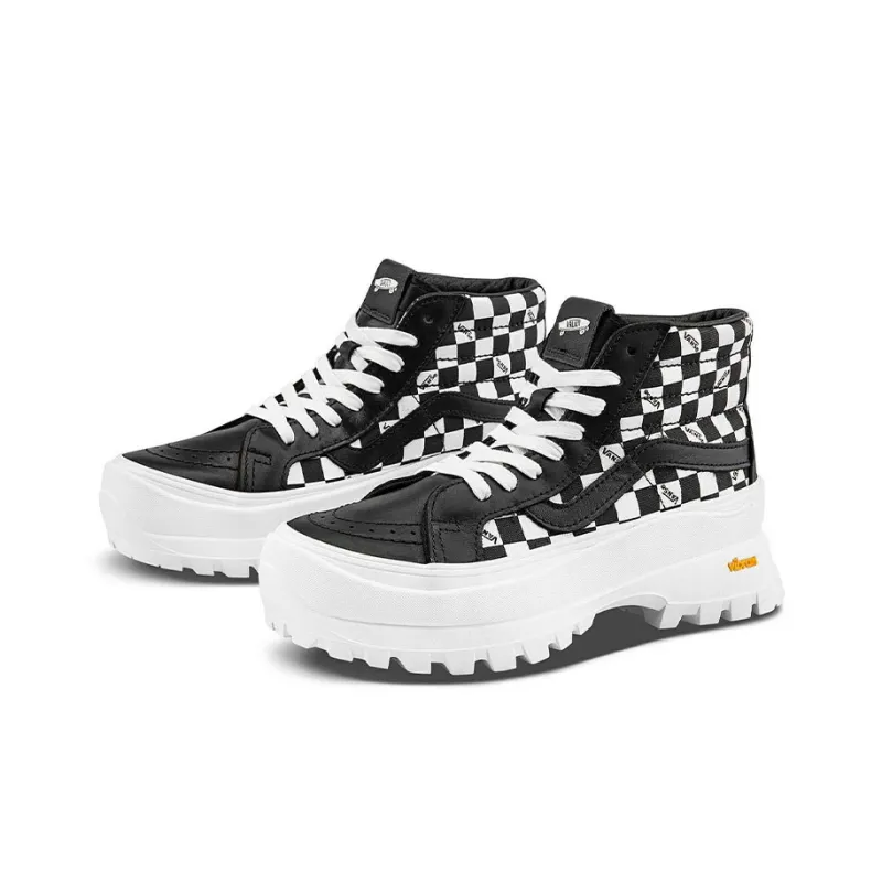 Vans SK8 HI Vibram Lx 'Black White'-1