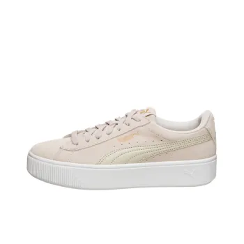 PUMA Vikky Skateboard Shoes Women's Low Top Light Pink/White