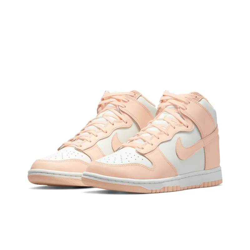 Nike Dunk High Sail Crimson Tint Women's-2