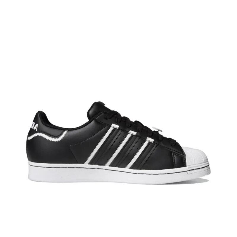 Superstar Adidas Originals 'Black White'-1