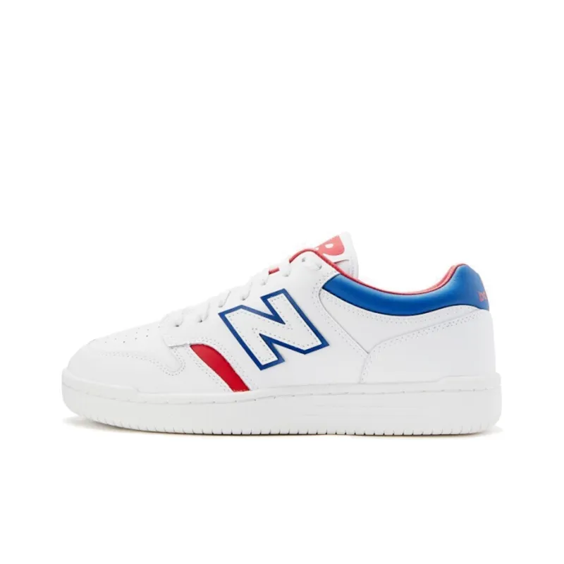 New Balance 480 Low White/Red/Blue-0