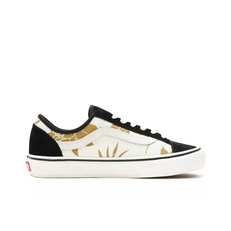 Vans Island Floral Style 36 Decon Sf 'Black White Brown'-1