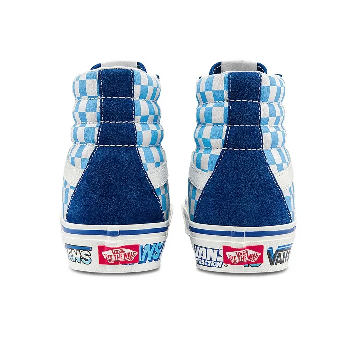 Vans Unisex Style 38 Sneakers Blue/White-4
