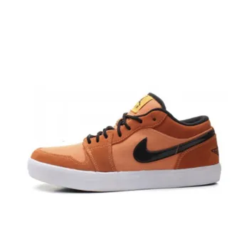 JORDAN V1 Retro Mens Black Orange