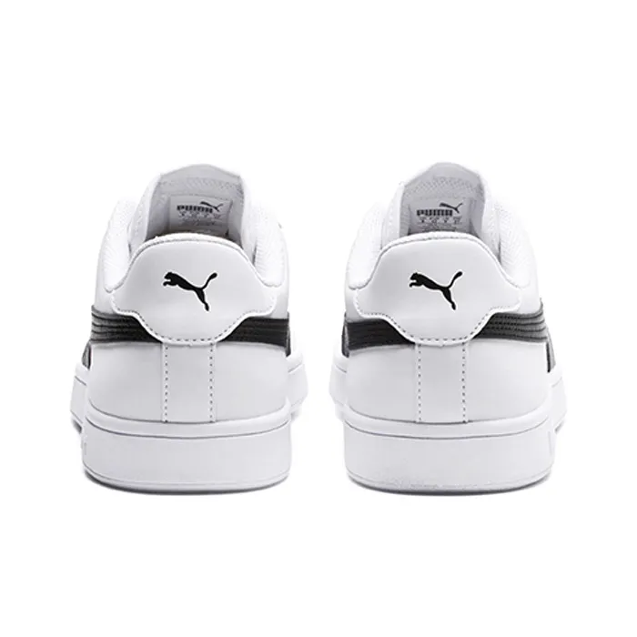 PUMA Smash V2 Buck Casual Board Shoes Black/White-2
