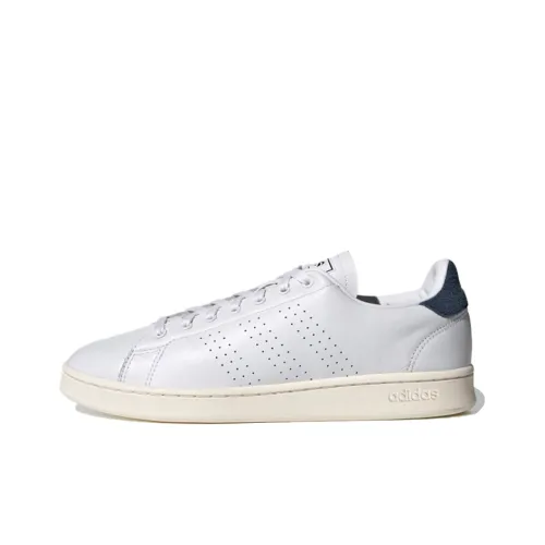 Adidas Women's Advantage 'White Crew Navy'