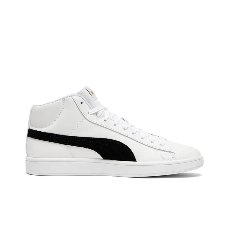 PUMA Smash V2 Mid 'White Black'-1