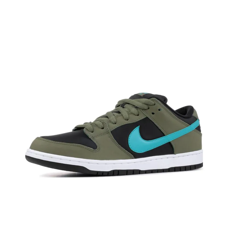 Nike Sb Dunk Low Medium Olive Turbo Green-1
