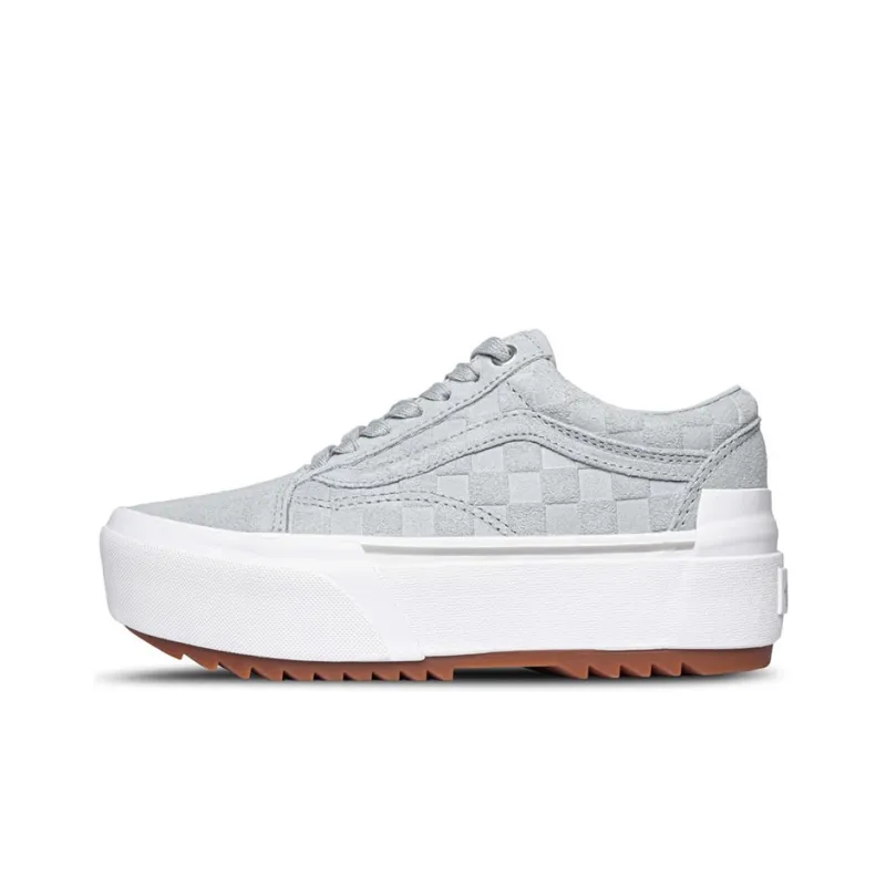 Old Skool Vans Stacked 'Embossed Checkerboard High Rise' Women's-0
