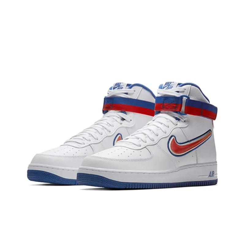 Nike Air Force 1 High Sport Nba White Team Orange Game Royal-1