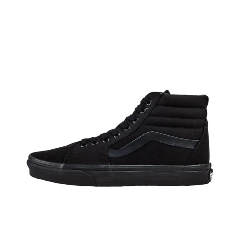 Vans Sk8 Hi Canvas Triple Black-0