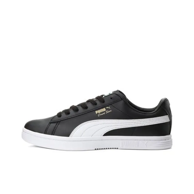 PUMA Unisex Court Star Low Top Sneakers Black-0