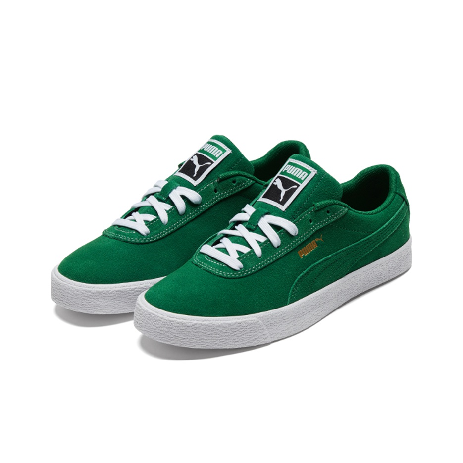 PUMA Unisex Palma Sd Sneakers Green White