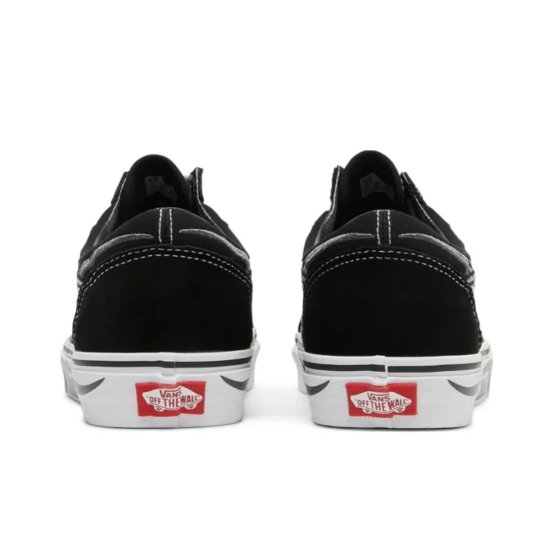 Vans A$ap Rocky X Old Skool 'Worldwide Pack Black Flames'-3