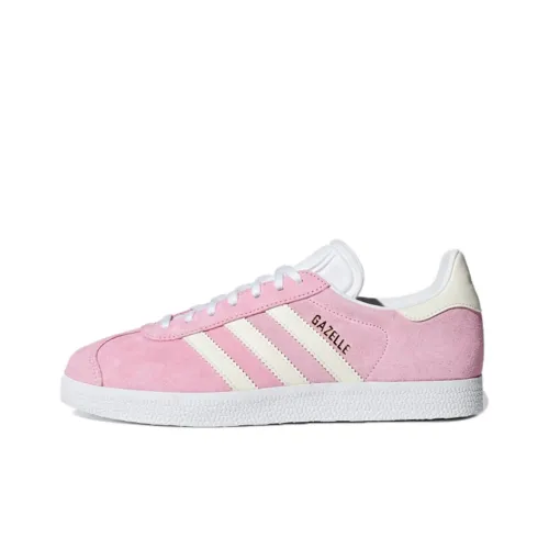 Adidas Originals GAZELLE Skateboard Shoes Women's Low-Top Pink/White