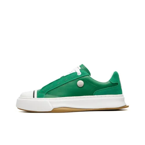 Mihara Yasuhiro X FILA Skateboard Shoes Women's Low-Top Amazon Green