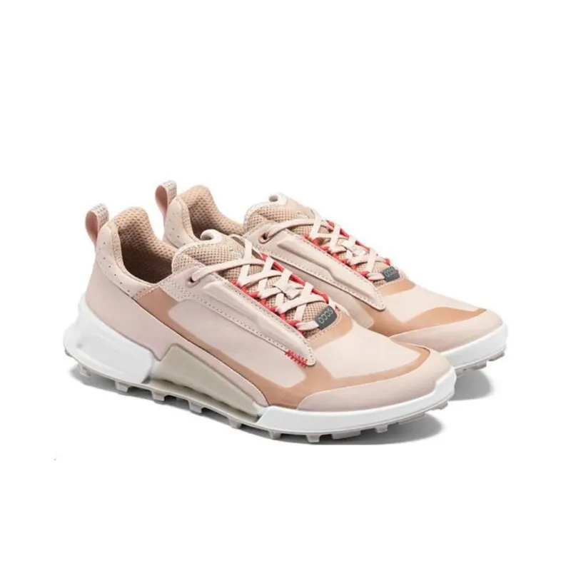 Ecco Low Top Casual Shoes Women's Nude Pink-4