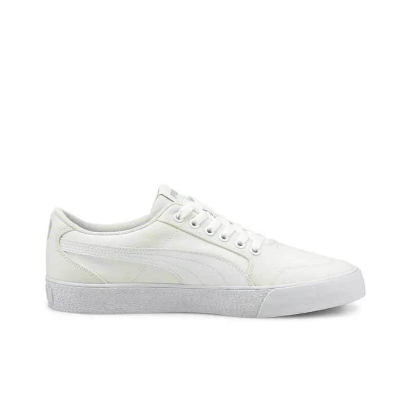 PUMA C-skate Vulc Lightweight Low-Top Skateboard Shoes Men's White-1