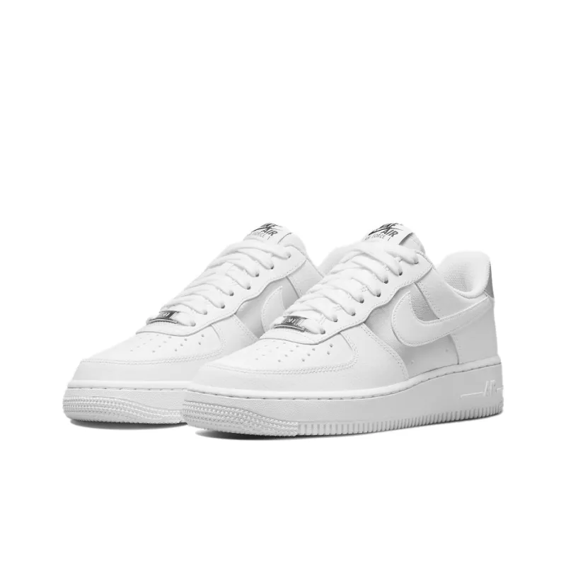 Nike Air Force 1 Low '07 White Metallic Silver 2022 Women's-2