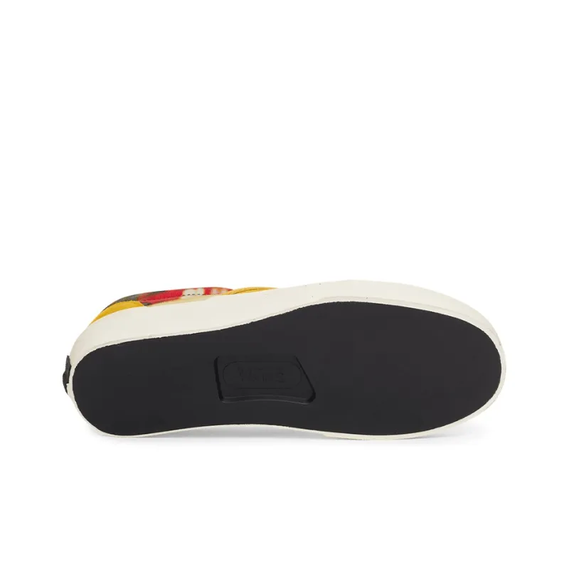 Slam Jam X Julian Klincewicz x Vans Slip-on LX Anti-Slip Wear-Resistant Low-Top Skateboard Shoes Unisex Yellow-4