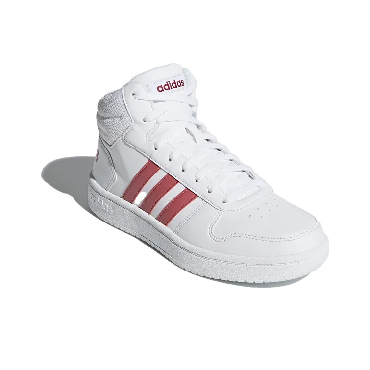 Adidas Neo Hoops 2.0 Mid 'White Purple Red' Women's-2