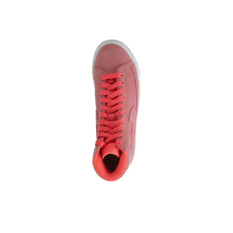 Nike Blazer '77 Cushioned Wear-Resistant Lightweight Mid-Top Skateboard Shoes GS Pink-3