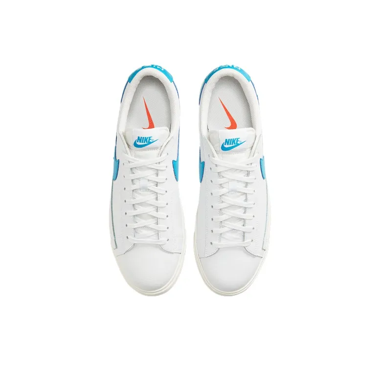 Nike Blazer Low White Laser Blue-3