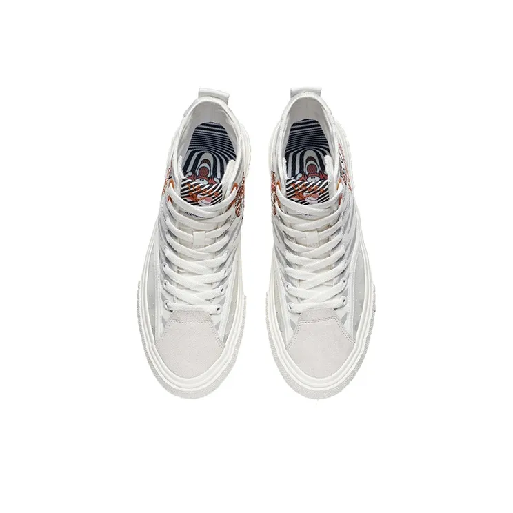 Li Ning Classic Canvas Hi X Disney Tigger 'White' Women's-3