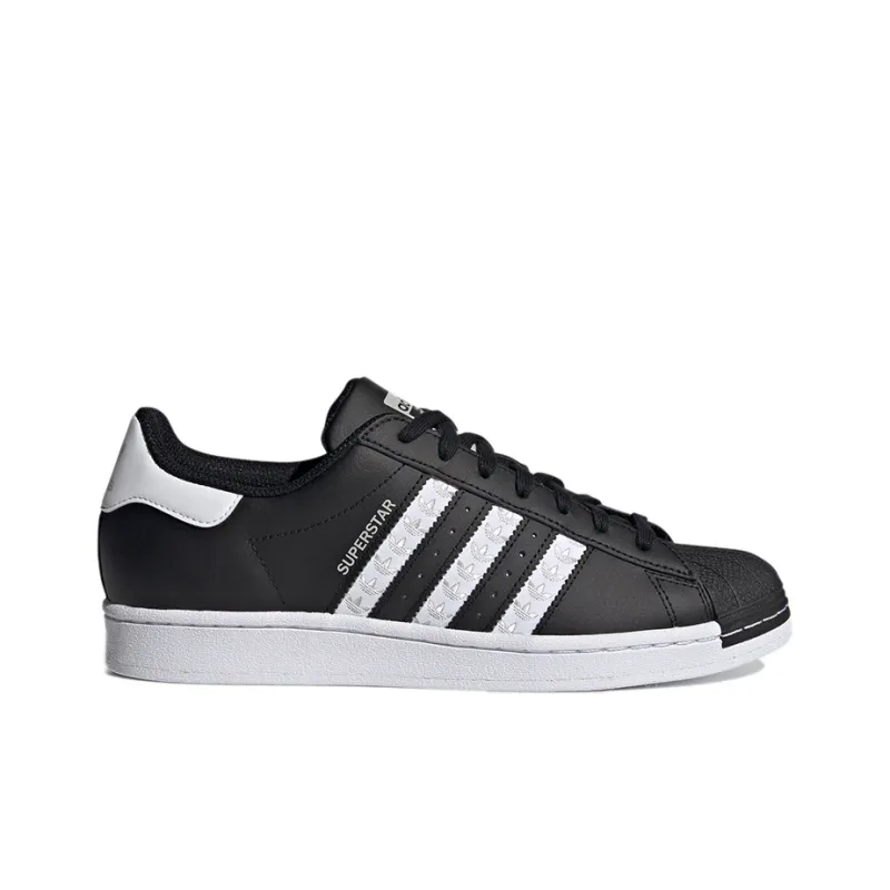 Adidas Originals Superstar Logo 'Black White'-1
