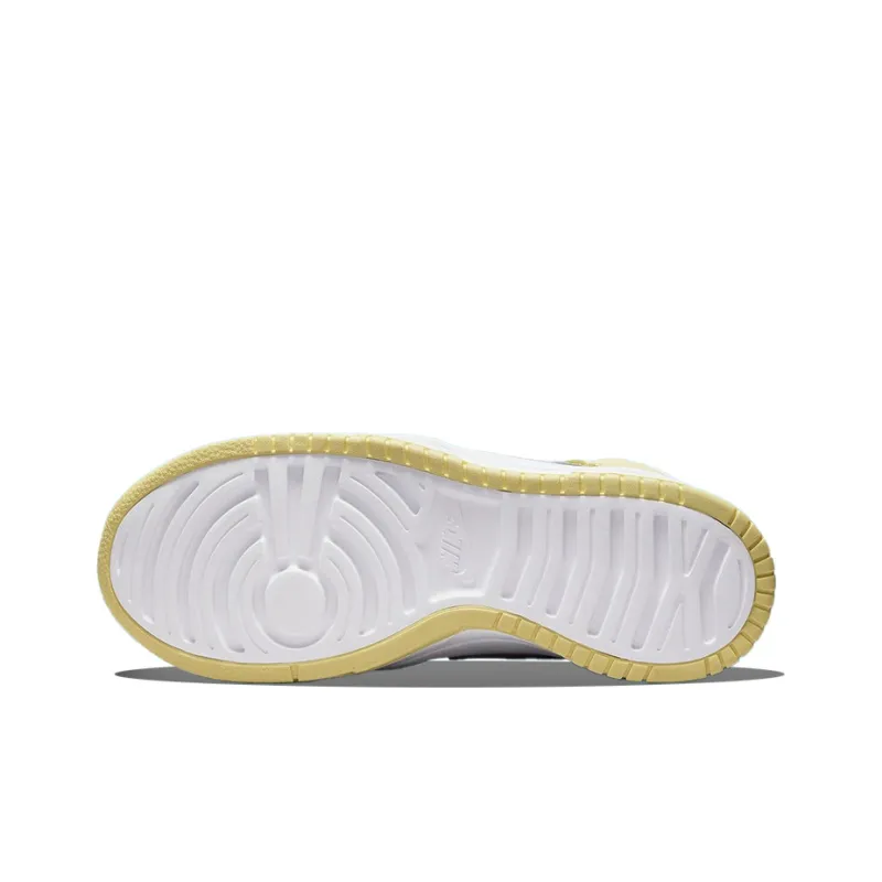Nike Dunk High Up Rebel Lemon Yellow Women's-5