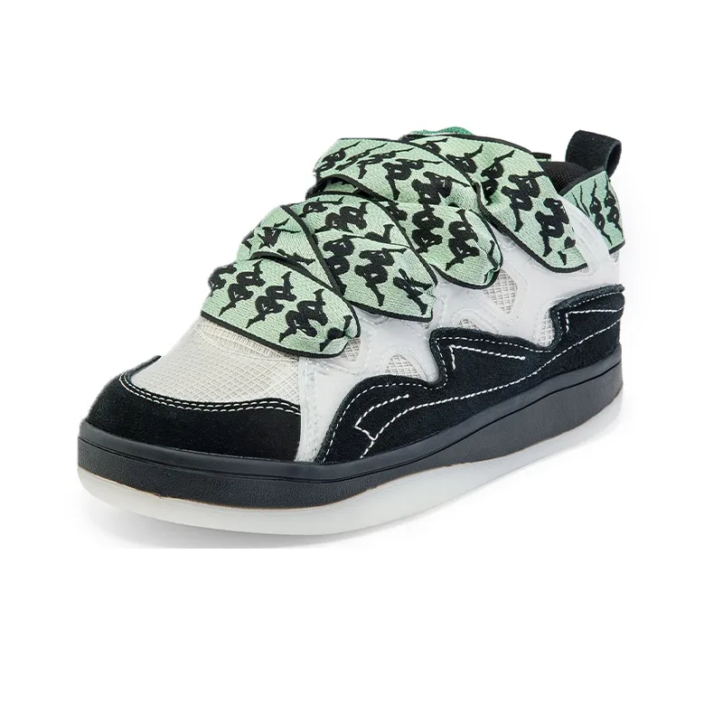Kappa Fatty Coverage Low Top Skateboard Shoes Unisex White-1
