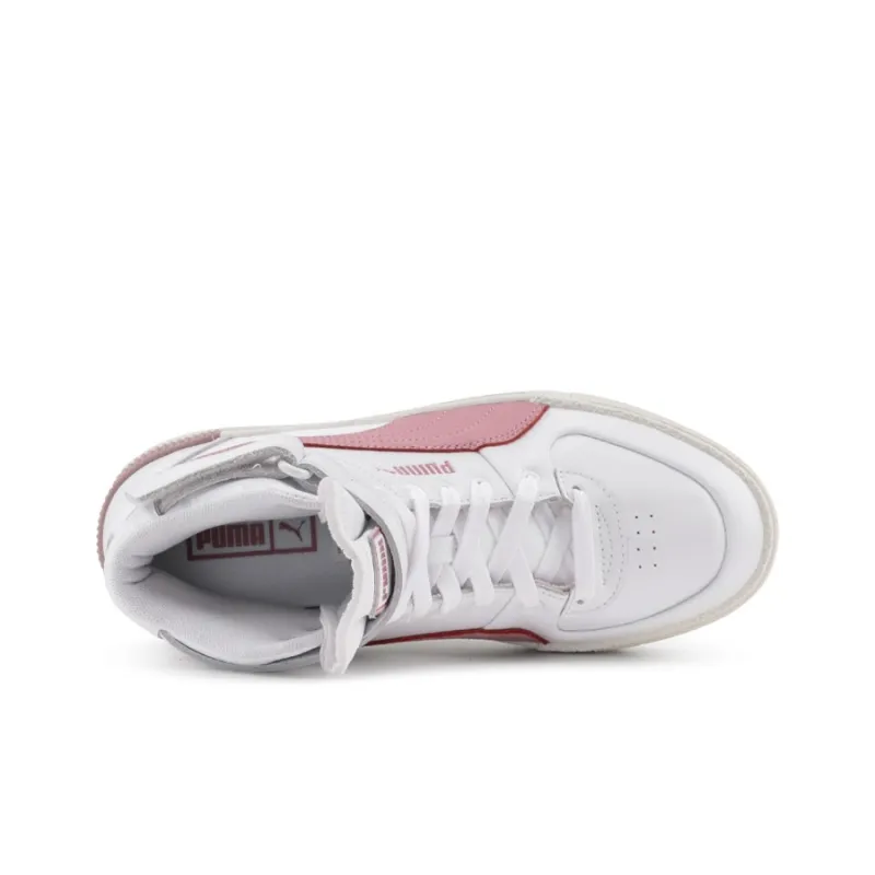 PUMA Cali Sport Top Warm Up Casual Board Shoes White Women's-3