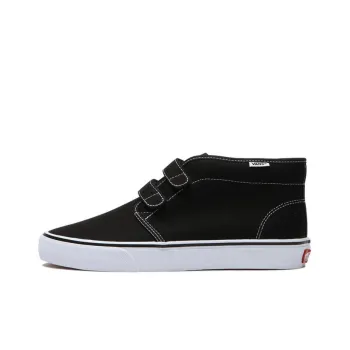 Vans Chukka Skateboard Shoes Unisex Mid-Top Black