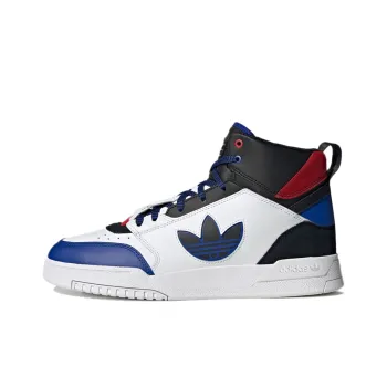 Adidas Originals Drop Step Mid Top Sneakers White/Black/Blue