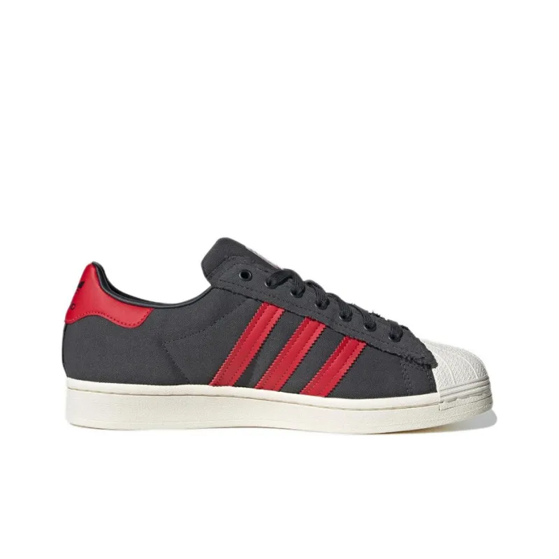 Adidas Originals Superstar Shoes 'Black Red White'-1
