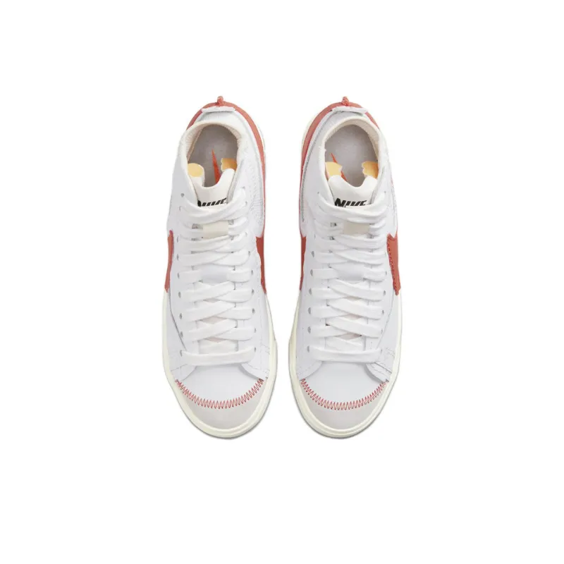 Nike Blazer Mid 77 Jumbo White Total Orange-3