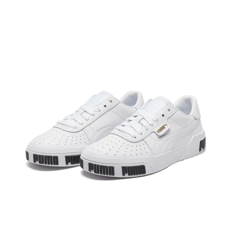 PUMA Cali Bold 'White Metallic Gold' Women's-2