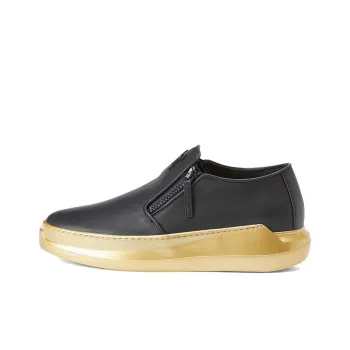 Giuseppe Zanotti Conley Zip up Leather Loafers