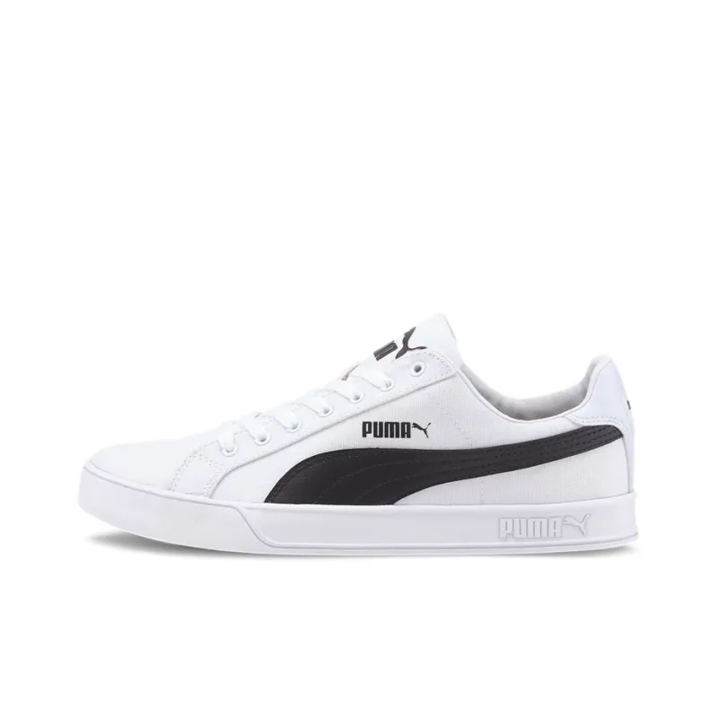 PUMA Smash Vulc Canvas 'White Black'-0