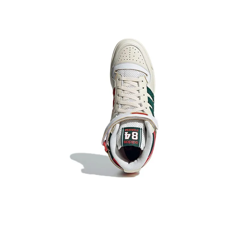Adidas Forum 84 High Collegiate Green Red-3