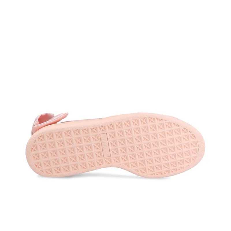 Puma Basket Bow Pearl Pink Women's-4