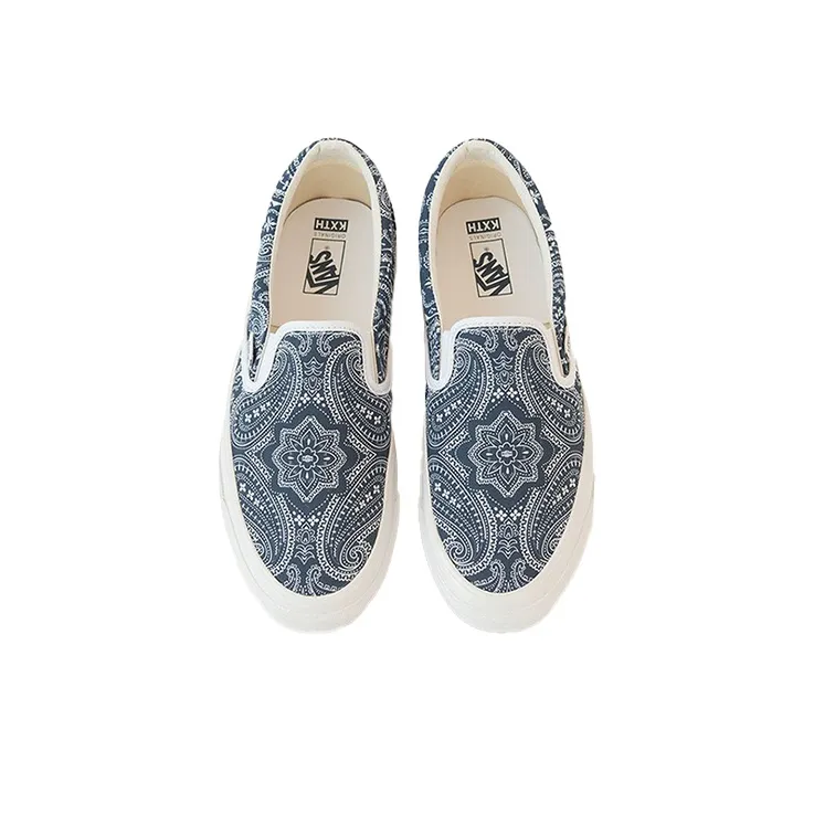 Vans Slip On Kith 10th Anniversary Paisley Gibralter Sea-2