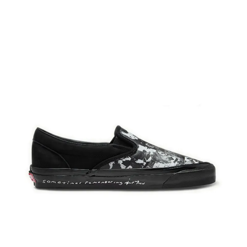 Vans Classic Slip On Lx Jim Goldberg Black Wall-1