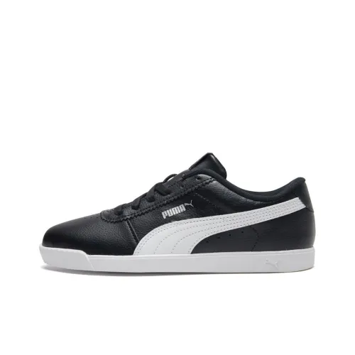 PUMA Carina Skateboard Shoes Women's Low-Top Black/White