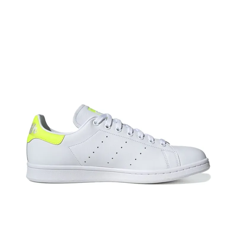 Adidas Stan Smith White Neon Yellow-1