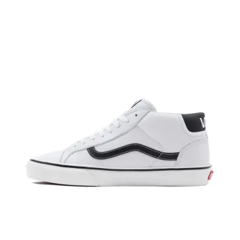 Vans Unisex Mid Skool 37 Sneakers White/Black