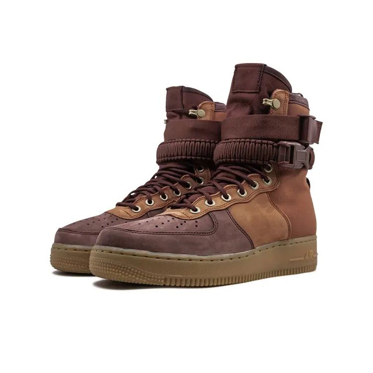 Nike Sf Air Force 1 Premium Dark Russet-2