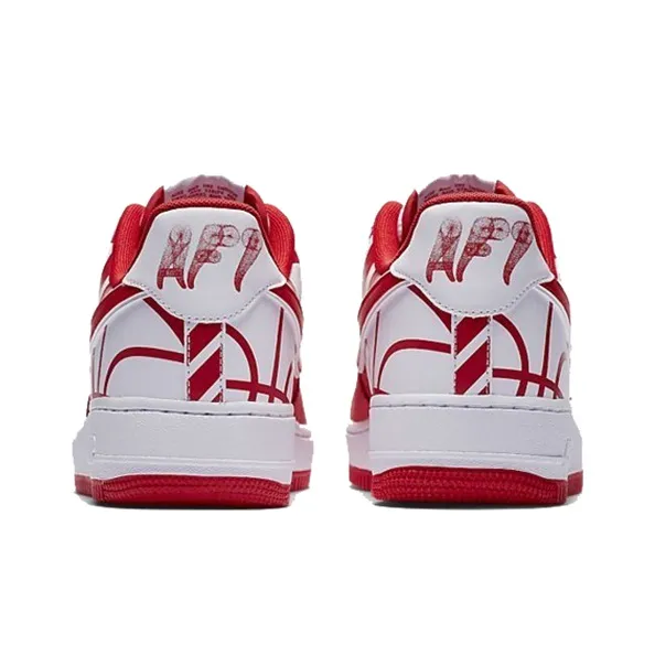 Nike Air Force 1 Low Logo Pack University Red-4