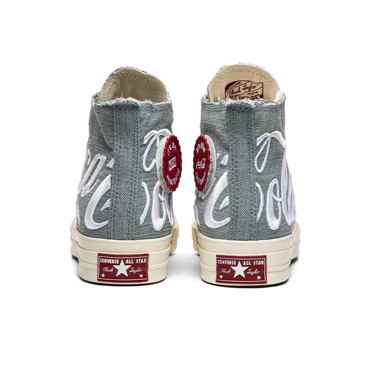 Converse kith coca cola denim best sale