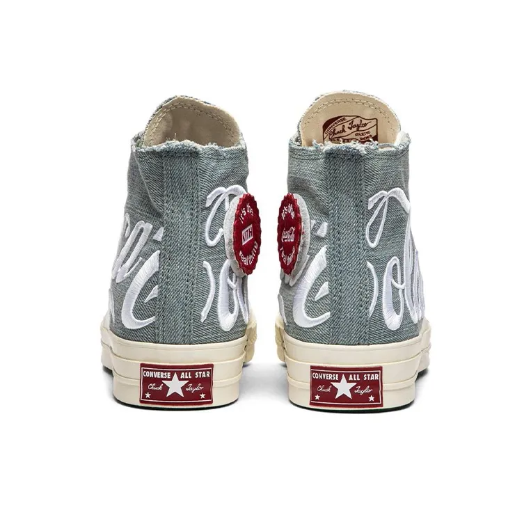 Converse Chuck Taylor All Star 70 Hi Kith Coca Cola Denim 2019-3